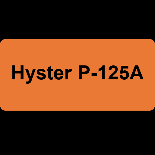Hyster P-125A